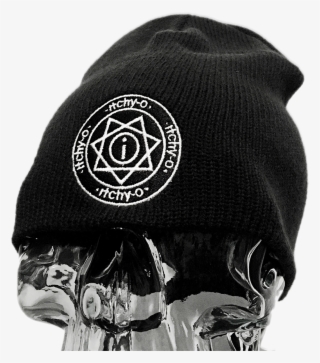 Itchy-o Knit Hat Patch Black - Knit Cap