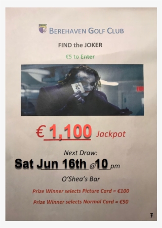 Joker - Flyer