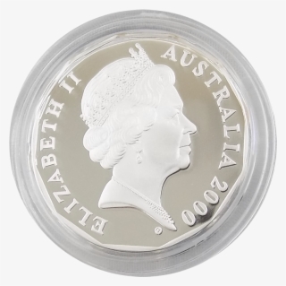 Pre-owned 2000 Australia Royal Visit 50 Cent Proof - Silver
