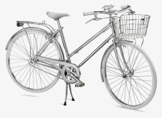 Cigno Classic Woman Whitelines And Essential Tones, - Bicicletta Donna Tutta Bianca