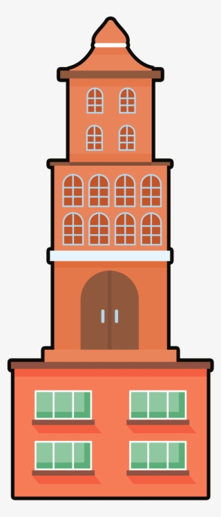 Hand Drawn Element Building Bell Tower Png And Psd