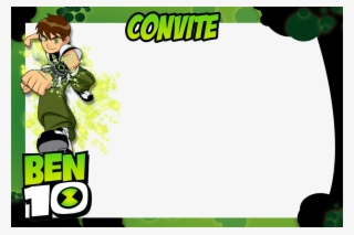 Seguindo Na Série De Convites De Temáticas Infantis, - Ben 10