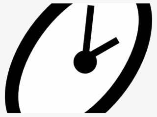 Clock Clipart Vector - Circle
