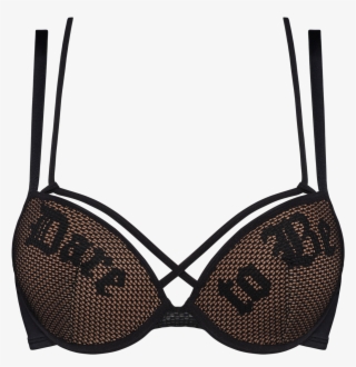 Dare To Be Black And Sand Fw18 Lingerie - Brassiere