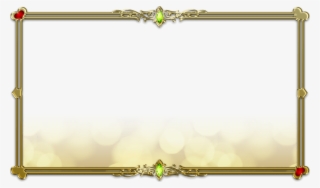Golden Frame Png Pic1 - Border Photo Frames Png