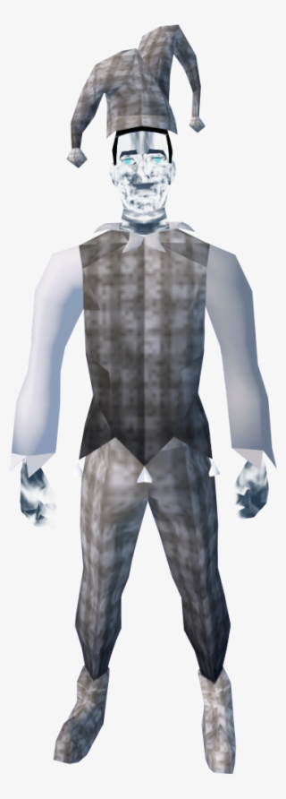 Requirements, Ghostly Jester Outfit Equipped - Halloween Costume