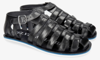 Sandals Sam 3 Navy Modica White - Melvin & Hamilton