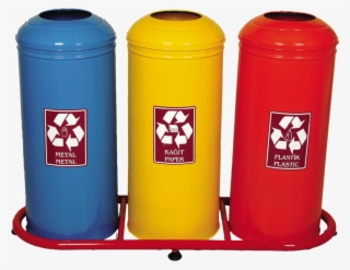 Tm 241 Recycle Bin Stand Painted - Özel Atık