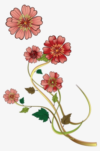 Kisspng Floral Design Chrysanthemum Flower Chrysanthemum - Vector Frame Cosmos Png