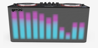 Wireless Speaker With Party Lights - Gemini Mix2go