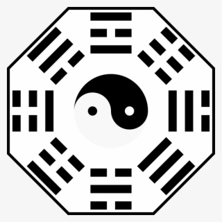 A Bagua Is A Mirror Encased In An Octagonal Wooden - Bagua Transparent