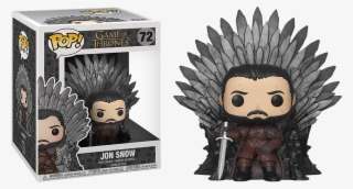 Game Of Thrones - Jon Snow Iron Throne Pop