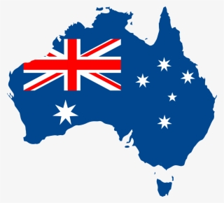Download - Australia Vector Map Flag