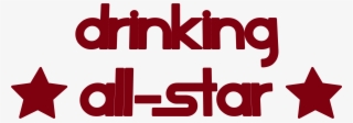 Drinking All Star B4000 06 - Graphic Design
