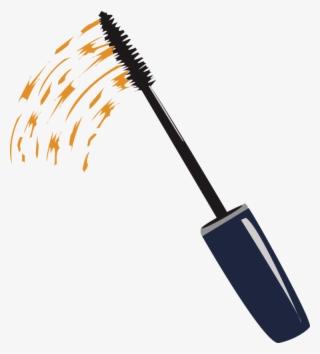 Clip Art Black And White Illustrations Loelle S Lookbook - Mascara Wand Clipart Png
