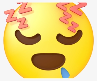 Sleeping Clipart Sleep Emoji - Smiley