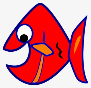 Piranha, Fish, Piraña, Red, Orange, Cartoon, Comic - ปลา การ์ตูน สี แดง