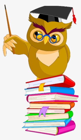 Jpg Free Library Owl School Clipart - Wise Owl Cartoon