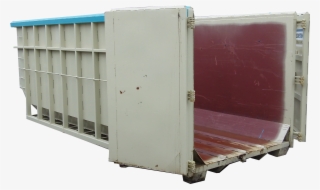 Mini Roll Off Container - Truck