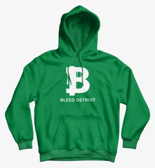 Green & White Hoodie - Blank Red Hoodie