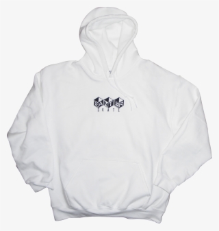 Image Of Blocks White Hoodie