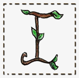 Granny Enchanteds Blog Twigs And Leaves Free Scrapbook - Letter
