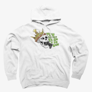 Mindofrez You Already Knooooooow White Hoodie - Sweatshirt