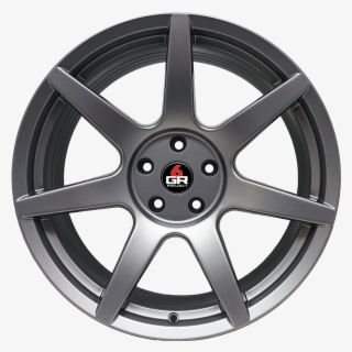 Project 6gr Seven Satin Graphite Finish - 7 Spokes Wheels