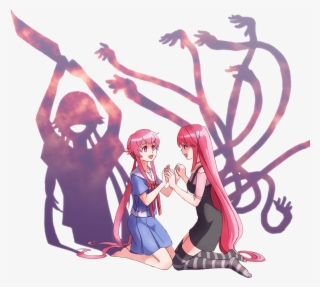 Srbb0026 Future Diary Mirai Nikki Yuno Gasai Anime - Two Anime Best Friends