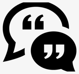 Quotes Clipart Communication Icon - Testimonial Clip Art