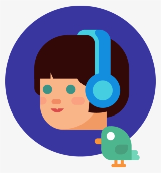 Inanutshell Kurzgesagt Portraits Team 2018 Dani - Illustration