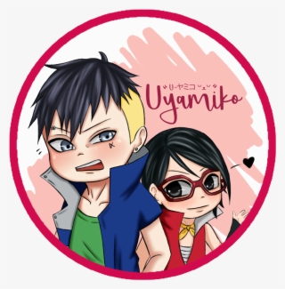 “les Comparto El Último Dibujo Kawasara Que Dibujé, - Kawaki And Sarada