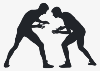Wrestler Clipart Silhouette - Wrestling Silhouette