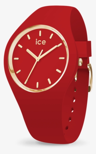 Ice-watch Ice Glam Red Rose Gold Watch - Zegarek Ice Watch