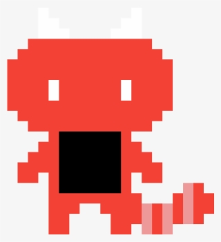 Red Panda - 8 Bit Character Png
