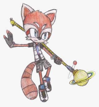 Yazi The Red Panda - Cartoon