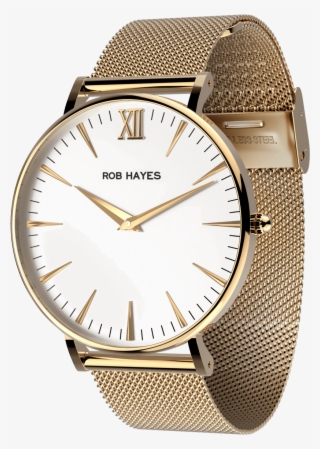 Gold/white Berkeley - Rob Hayes Watches