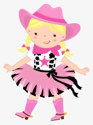 Pin By Marina ♥♥♥ On Cowboy E Cowgirl - Menina Fazendinha Rosa Em Png