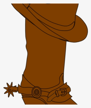 Cowgirl Boots Clip Art Cowboy Hat And Boot Clip Art - Cartoon