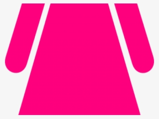 Girls Bathroom Sign - Stick Woman Png