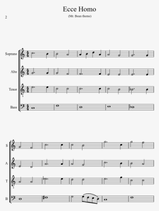 Mr Bean Theme - Sheet Music