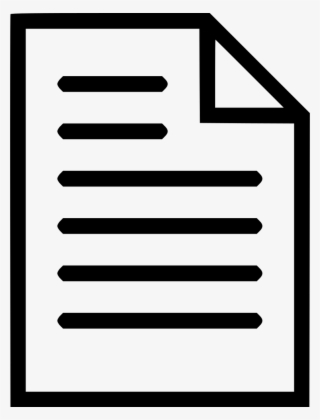 Png File Svg - Black Draft Document Icon