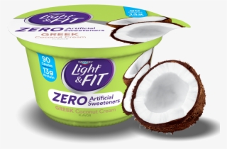 Coconut Cream Greek Nonfat Yogurt With Zero Artificial - Yogurt