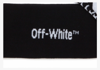 Off White Crew Socks - Label