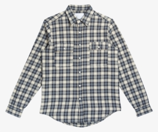 Adsum Workshirt Off-white - Camisa De Cuadros Mostaza