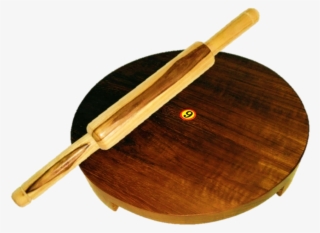 Chakla Belan, Wooden Rolling Board And Rolling Pin - Percussion