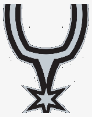 San Antonio Spurs Clipart Stencil - Emblem