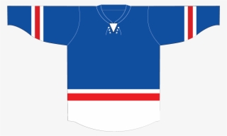 New York Rangers Replica Blanket Troy Hockey Custom - St Vital Minor Hockey