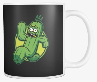 Cactus Pickle Rick Funny Rick And Morty Mug Cup Coffee - Cartoon