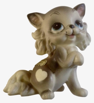 Josef Originals Sweetheart Kitten Cat With Whiskers - Figurine